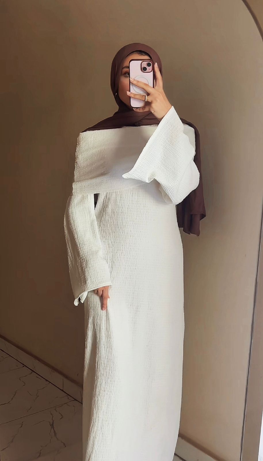 Naya Dress - White