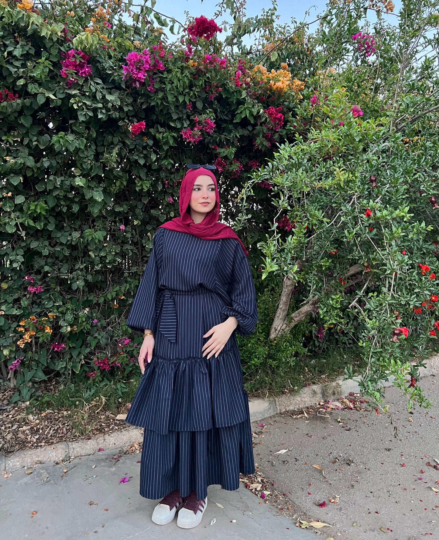 Farida dress - Navy Blue