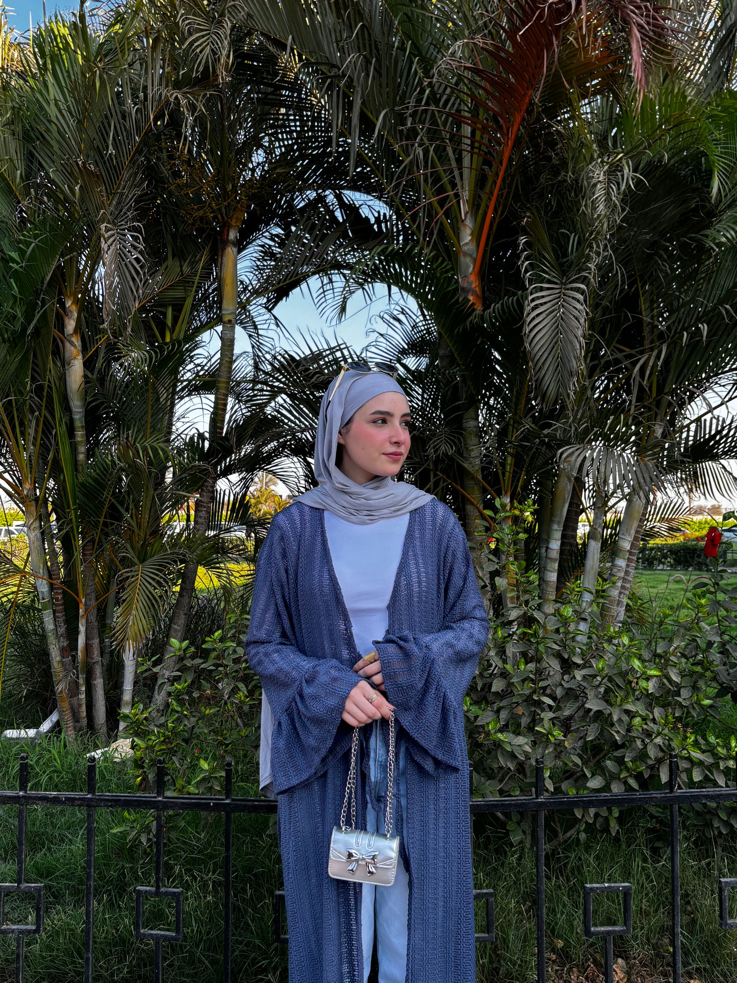 Velora Cardigan - In navy blue