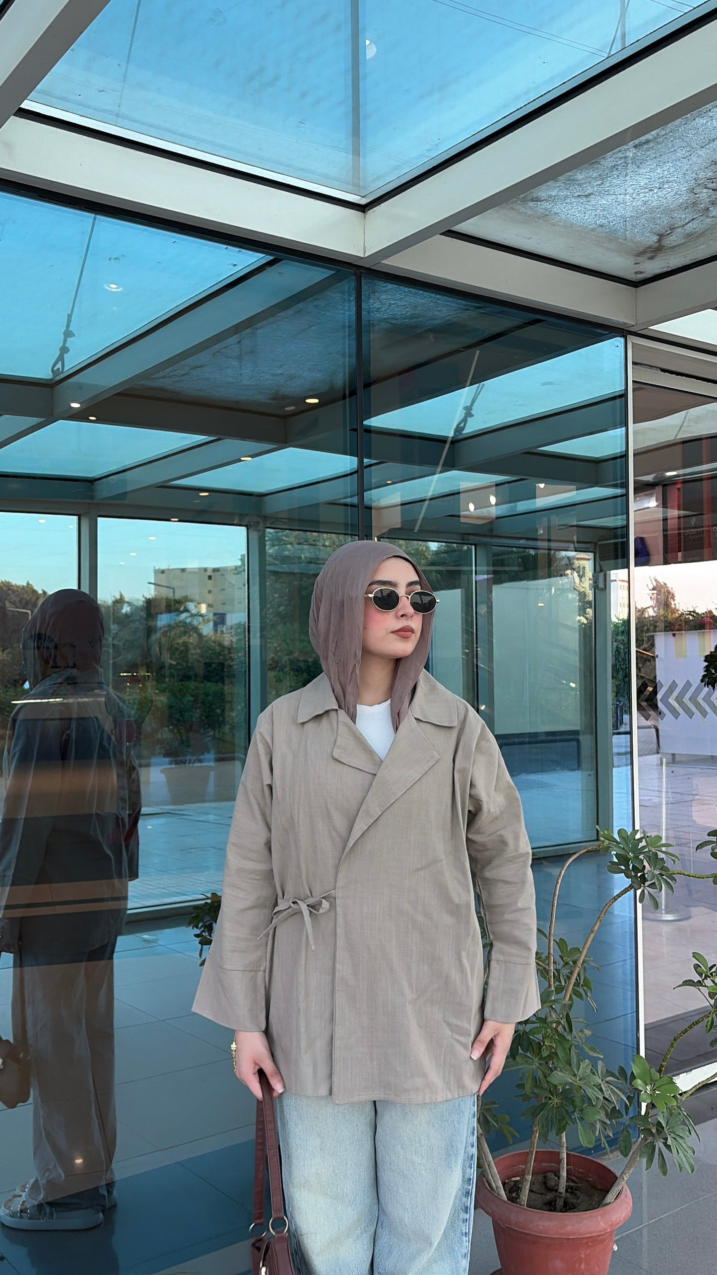 Muse Blazer in beige