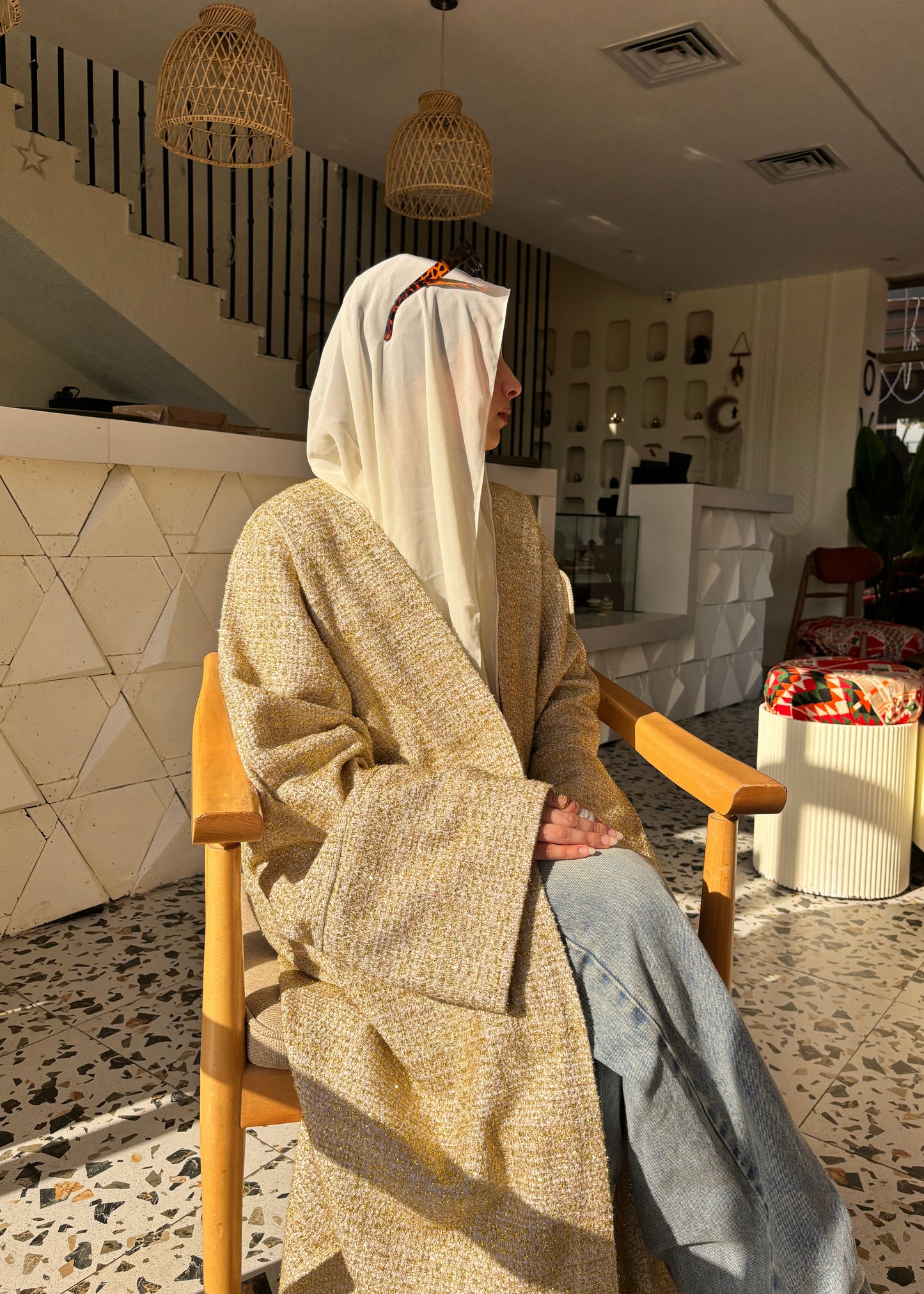 Golden Aura Kaftan