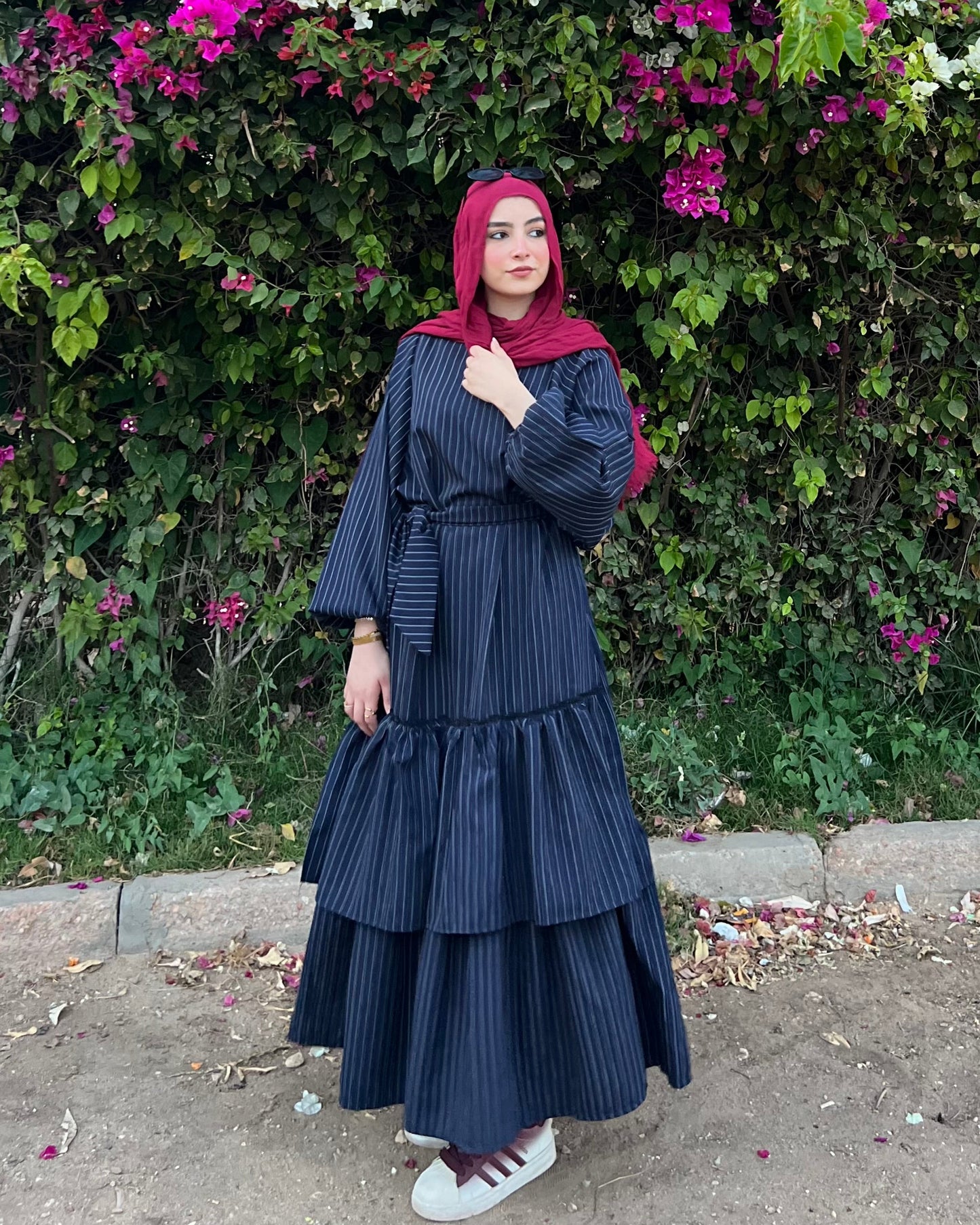 Farida dress - Navy Blue