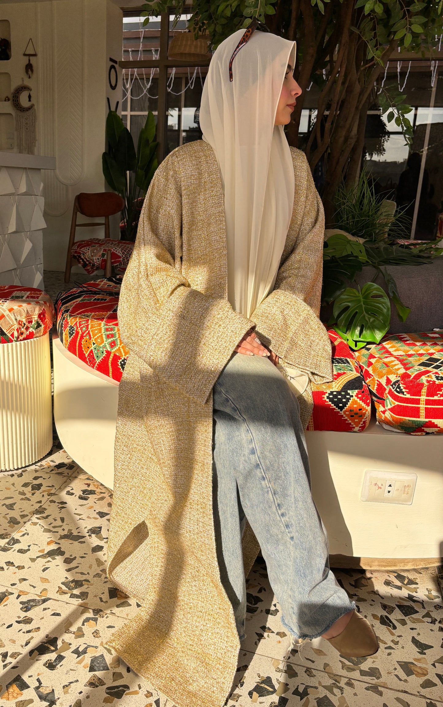 Golden Aura Kaftan