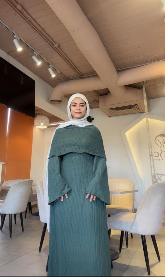 Naya Dress - Dark Green