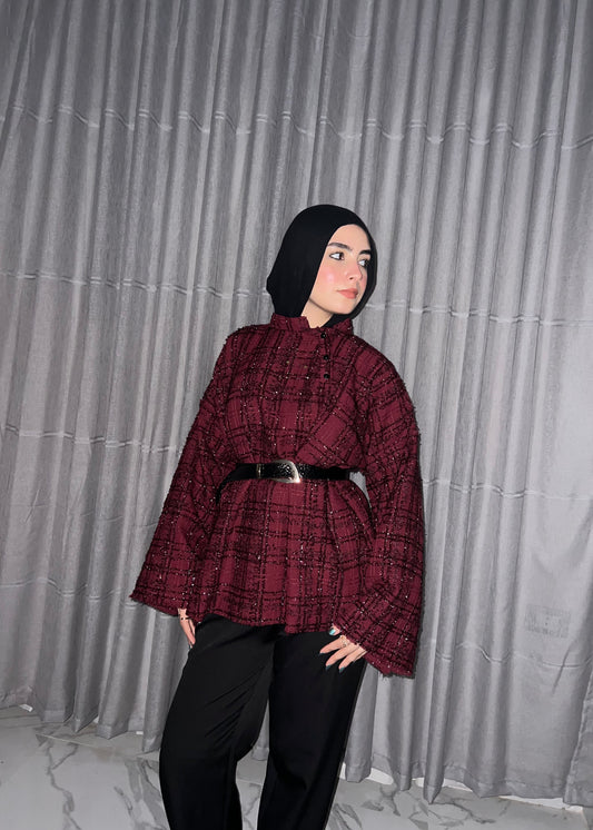 Scarlet Luxe Blouse