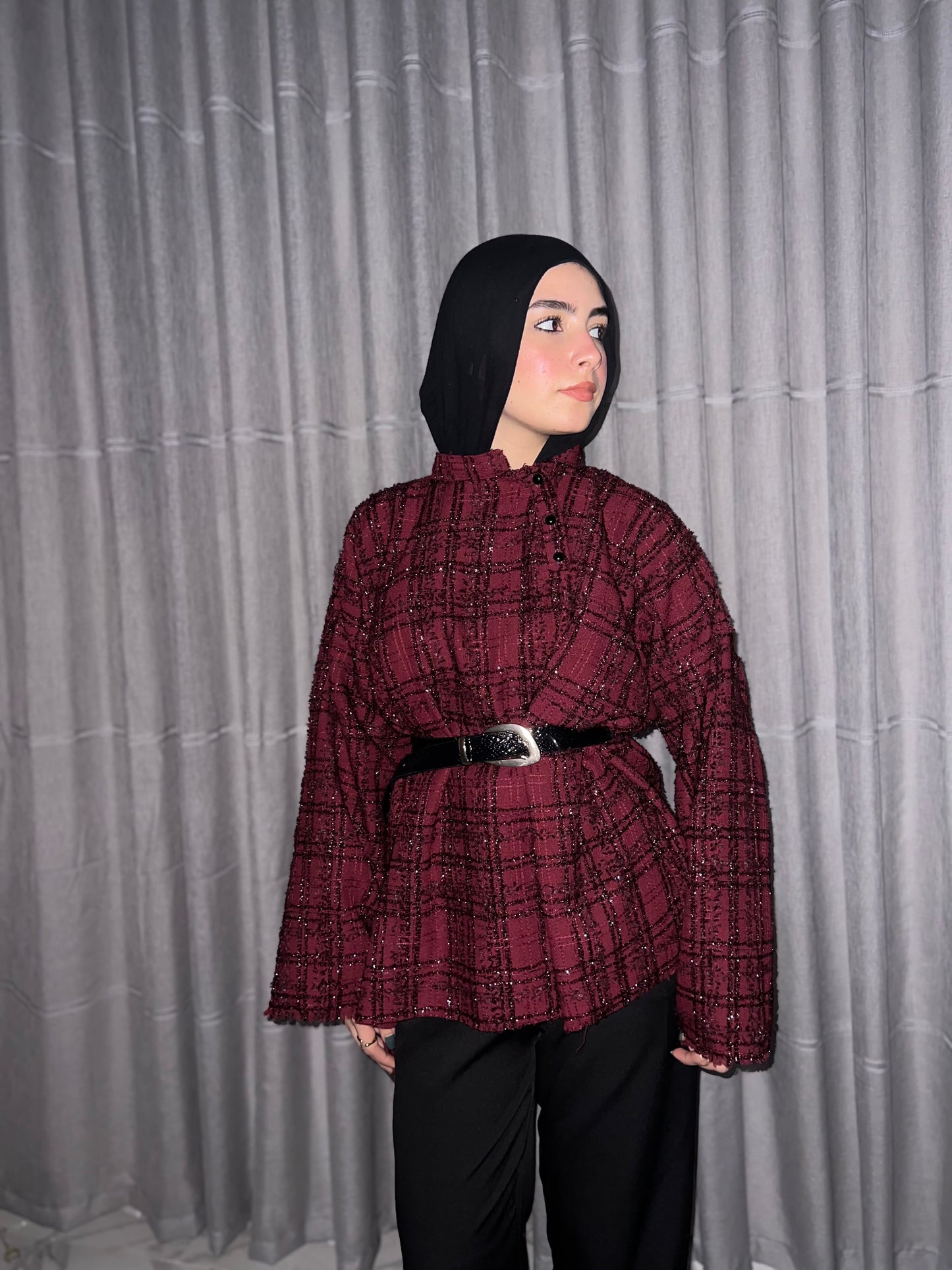Scarlet Luxe Blouse