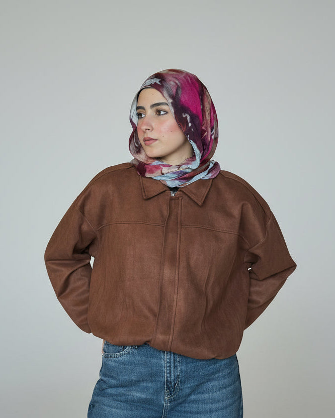 Lil Suede Jacket - Brown