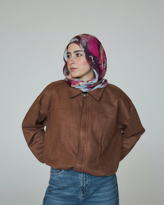 Lil Suede Jacket - Brown