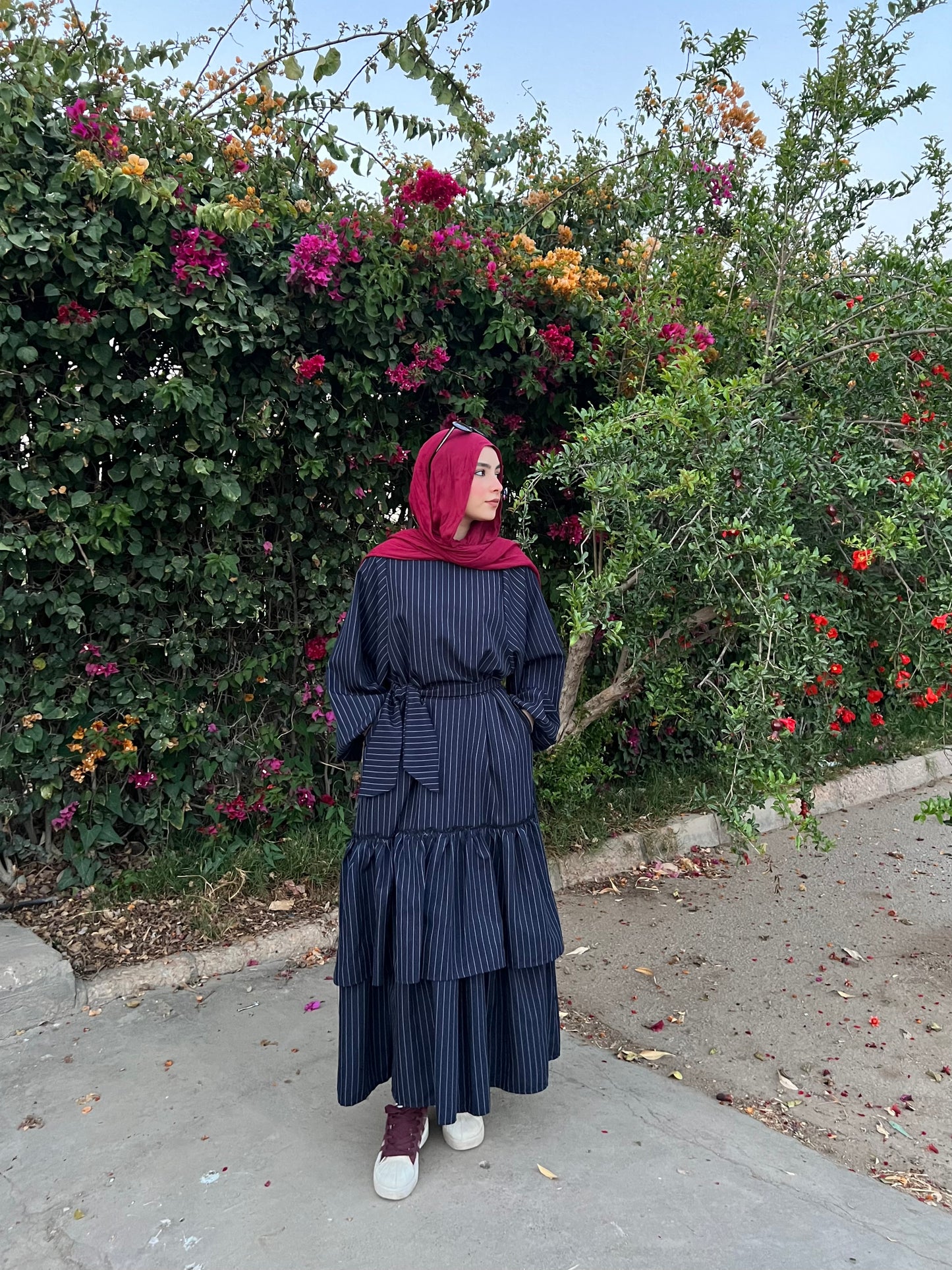 Farida dress - Navy Blue
