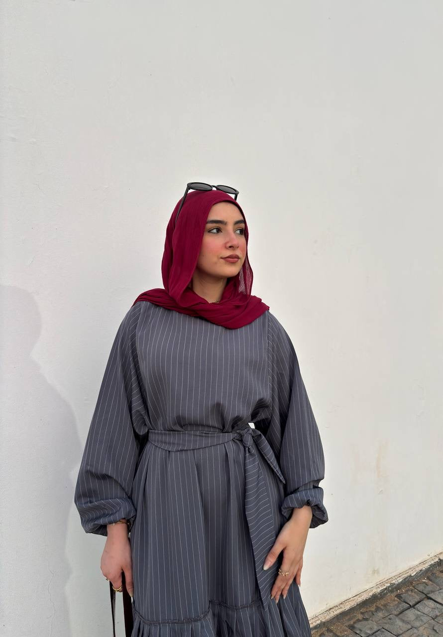 Farida dress in grey