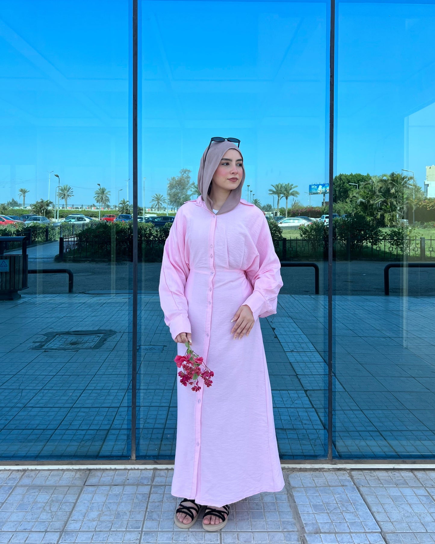 Alma dress in pink