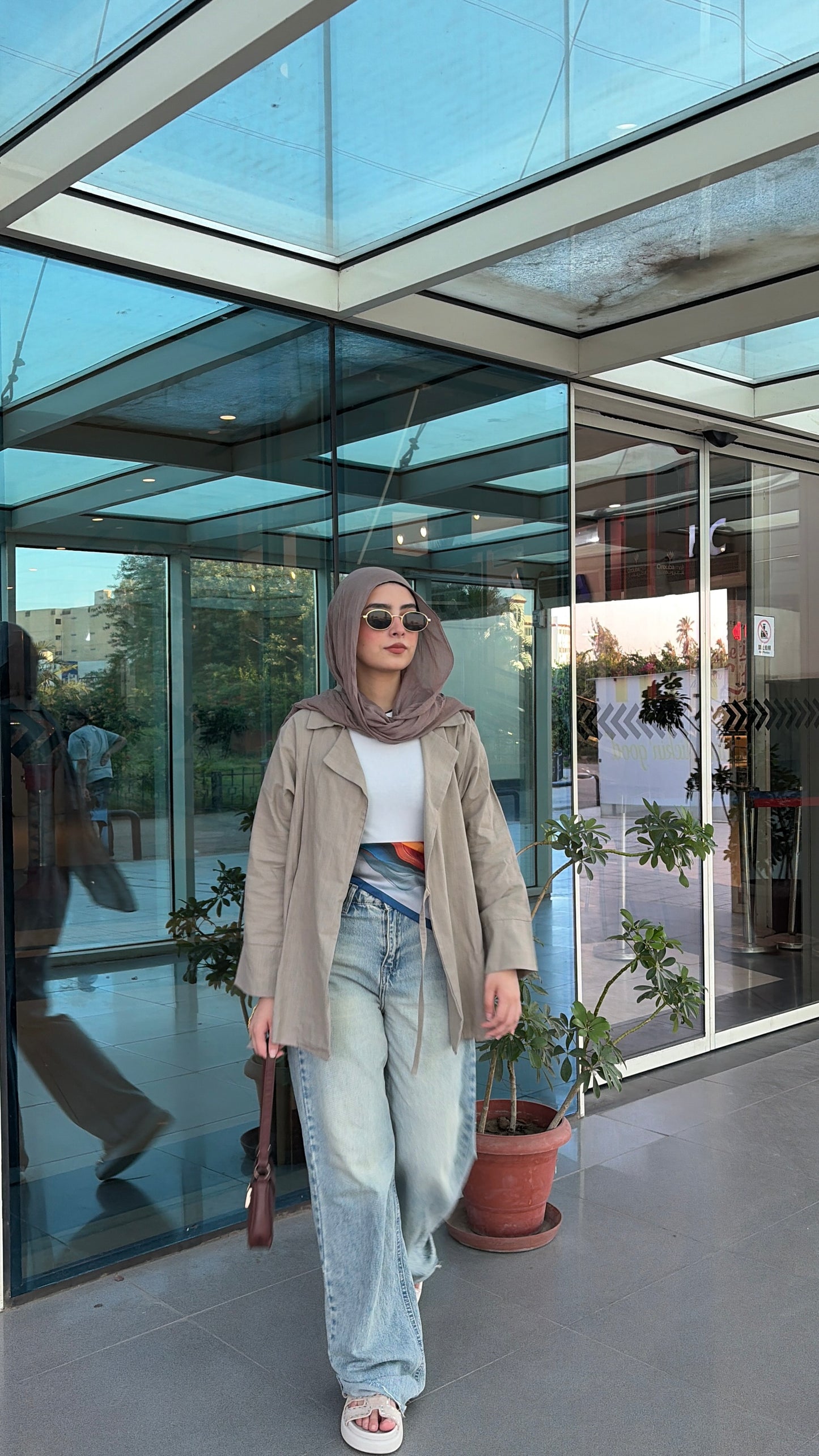 Muse Blazer in beige