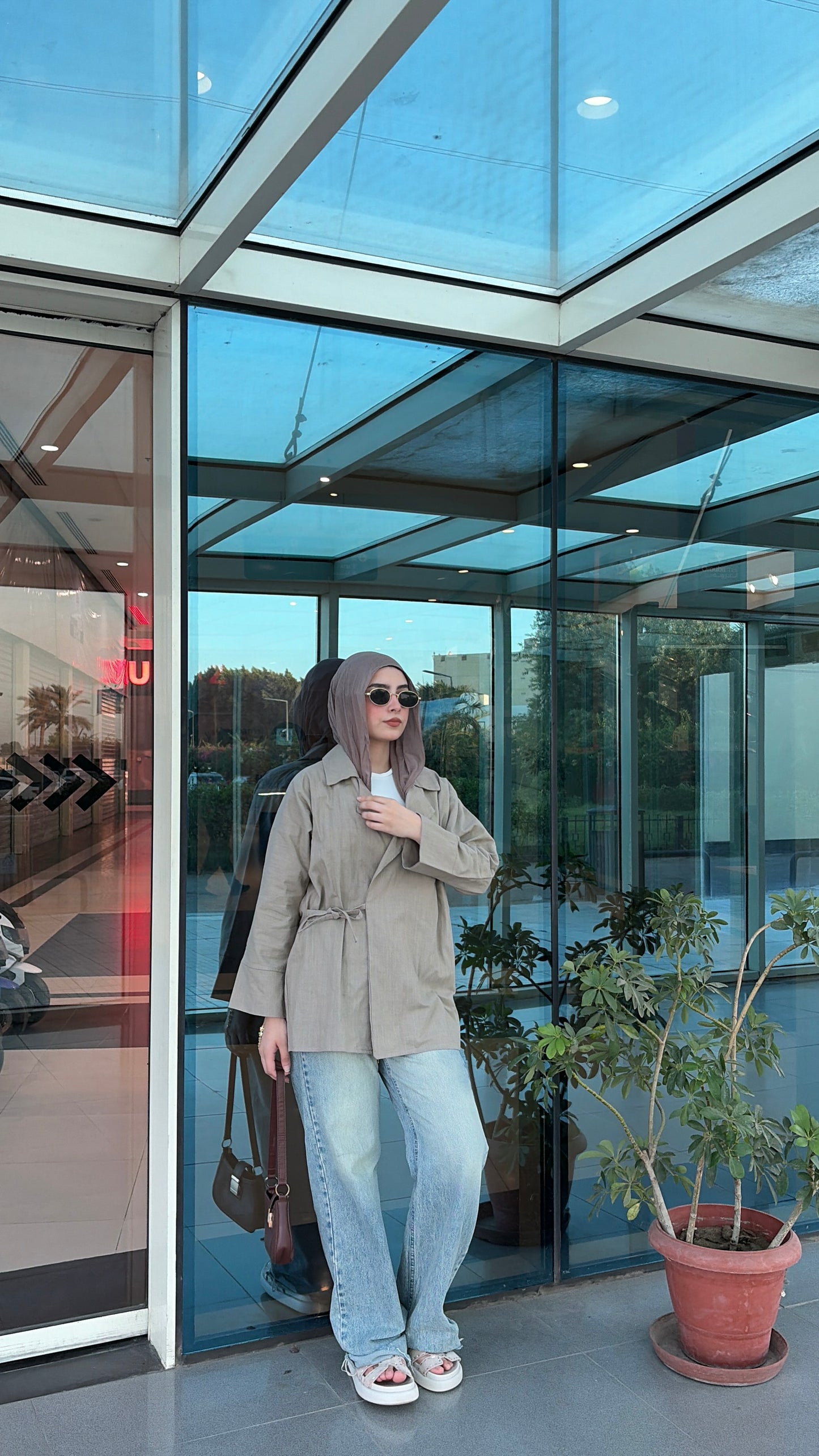 Muse Blazer in beige