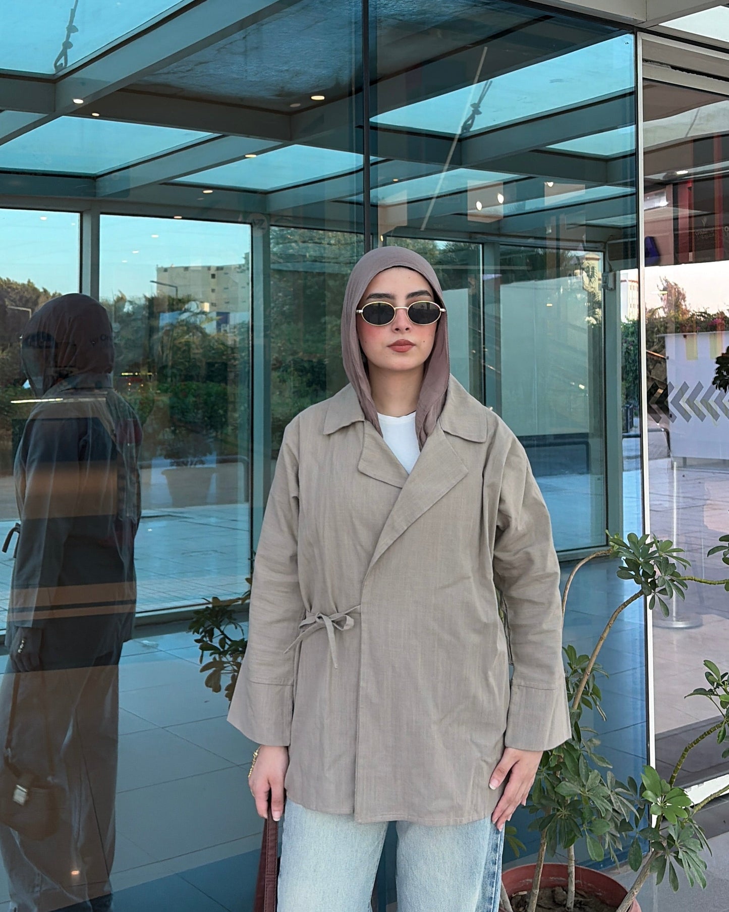 Muse Blazer in beige