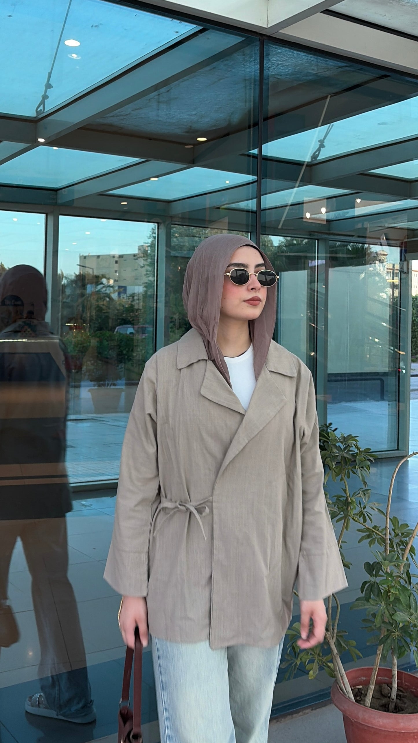 Muse Blazer in beige