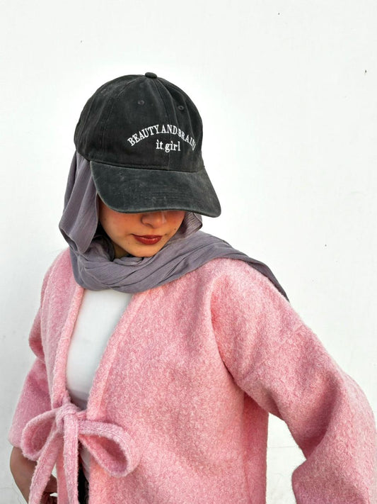 Beauty and brains Cap - Green